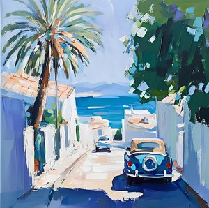 Mediterranean Village Drive af Avanesova Elena