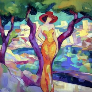 Red Hat City View af Avanesova Elena