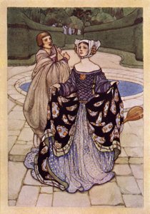 John Keats: Tidlige digte (farve litho) af Averil Mary Burleigh