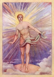 John Keats: Hyperion (farve litho)