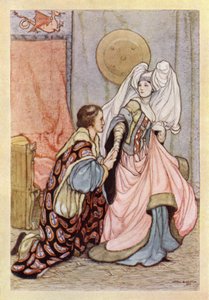 John Keats: Ode On Melancholy (farve litho)