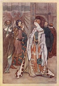 John Keats: The Eve Of St Agnes (farve litho)