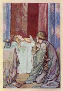 John Keats: Eve of St Agnes (Color Litho)