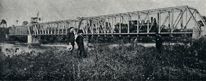 E. F. Mogyana-broen over Pardo-floden, 1895