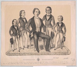 Gruppe Kunstnerfamilien Cottrely af Axel Jakob Salmson