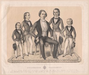 Gruppe Kunstnerfamilien Cottrely af Axel Jakob Salmson