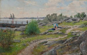A. Lindman, På Kysten af Axel Lindman