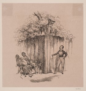 Børn der stjæler æbler