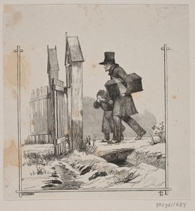 En jordefærd af Axel Theodor Kittendorff