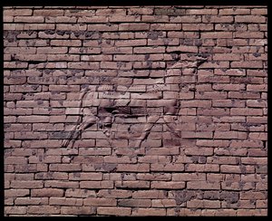 Detalje af en tyr, relief af Ishtar-porten, 580 f.Kr af Babylonian