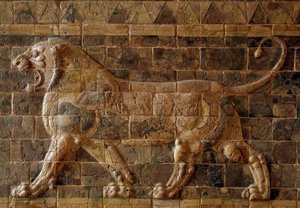 Babylons processionsvej erigee under Nebukadnezar II