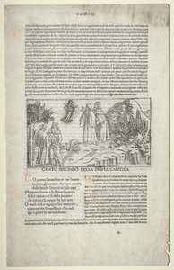 Dante og Virgil med Beatrices syn, ca. 1481-1485.