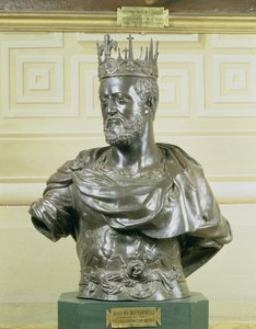 Portrætbuste af Cosimo I de Medici (1519-74) ca. 1557 (bronze)