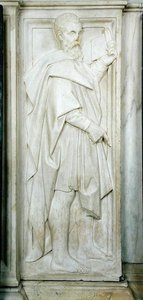 Profet (marmor) af Baccio Bandinelli