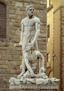 Statue af Hercules og Cacus, 1534 (marmor)