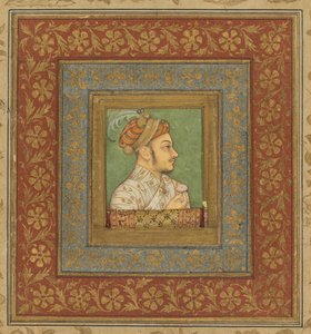 Portræt af Murad Bakhsh 1624-1661, ca. 1635. af Balchand