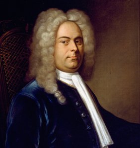 Detalje af: George Frederick Handel (Georg Friedrich Handel af Balthasar (after) Denner