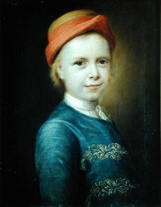 Portræt af en dreng, 1741