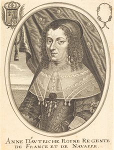 Anne af Østrig af Balthasar Moncornet