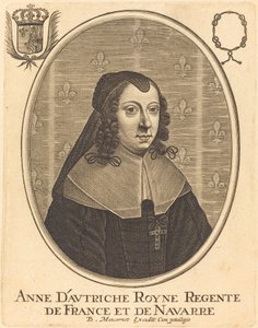 Anne af Østrig af Balthasar Moncornet