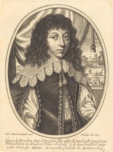 Louis II af Bourbon-Condé af Balthasar Moncornet
