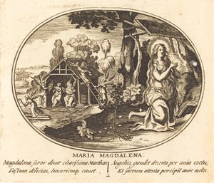 Maria Magdalens anger af Balthasar Moncornet