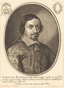 Victor Bouthillier af Balthasar Moncornet