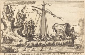 Polyphemus og Palemonio Argonauti ledet af Ceres