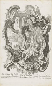 Den ukyske Heliogabalus Den ukyske Heliogabalus (titel på objekt) Allegoriske figurer (serietitel) af Balthasar Sigmund Setletzky