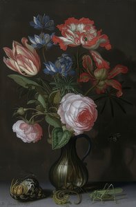 Stilleben med blomster. Omkring 1630