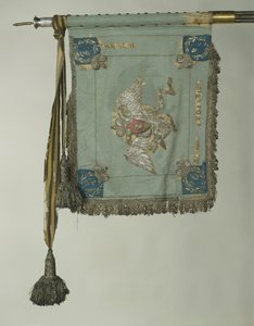 The Standard of Saint George af His Majestys Life-Guards Cuirassier Regiment, ca. 1830