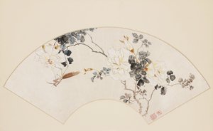 Rose og mantis, 1800-tallet 1801-1900 af Baoru Liu