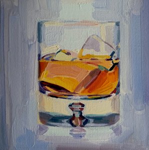 Han kan lide en whiskydrink, 2019 af Barbara Hoogeweegen