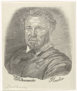 Portræt af Jacob Cornelisz. af Barend Johannes Bouwmeester