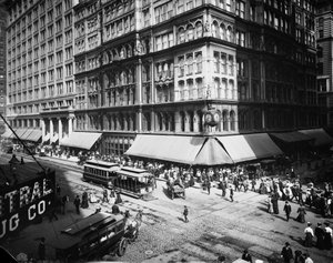 Marshall Field & Company, Chicago, Illinois, USA, ca. 1905 (s/h-billede)
