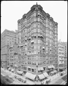 Tacoma Building, Chicago, Illinois, USA, ca. 1905 (s/h-billede)