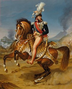 Rytterportræt af Joachim Murat (1767-1815) 1812