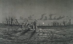 The Lavandieres or the Night Washerwomen, illustration til Legendes Rustiques af George Sand (1804-76) 1858