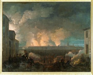 Bombardement af Wien ...