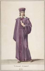 En dommer ved kriminalretten, c.1798-99 af Baron Pierre Narcisse Guerin