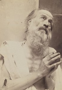 [Portræt af mand, der beder] af Baron Wilhelm von Gloeden