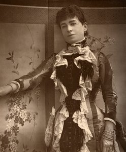 Den britiske skuespillerinde Lady Monckton i Jim the Penman, 1886