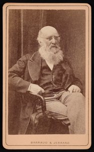 Portræt af J. H. Silbert, før 1877. af Barraud and Jerrard