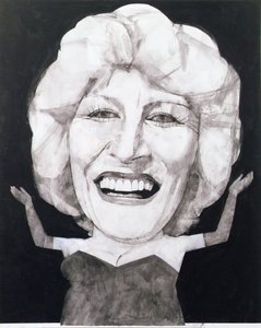 Portræt af Faith Brown, 1970