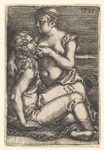 Cimon og Pero, midten af 1600-tallet. af Barthel Beham