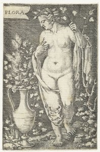 Flora (titel på objekt) af Barthel Beham