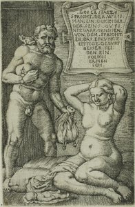 Snæren og Aborten af Barthel Beham
