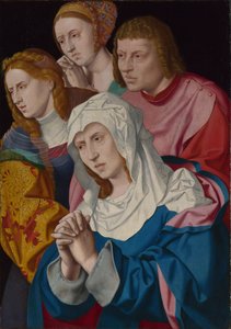 Jomfruen, Sankt Johannes, Sankt Maria Magdalena og en hellig kvinde, c.1535