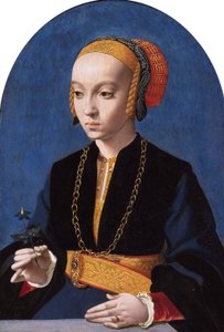 Portræt af Elisabeth Bellinghausen (ca. 1520- gt; 1570)