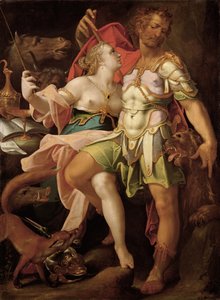 Ulysses og Circe, ca 1580-1585